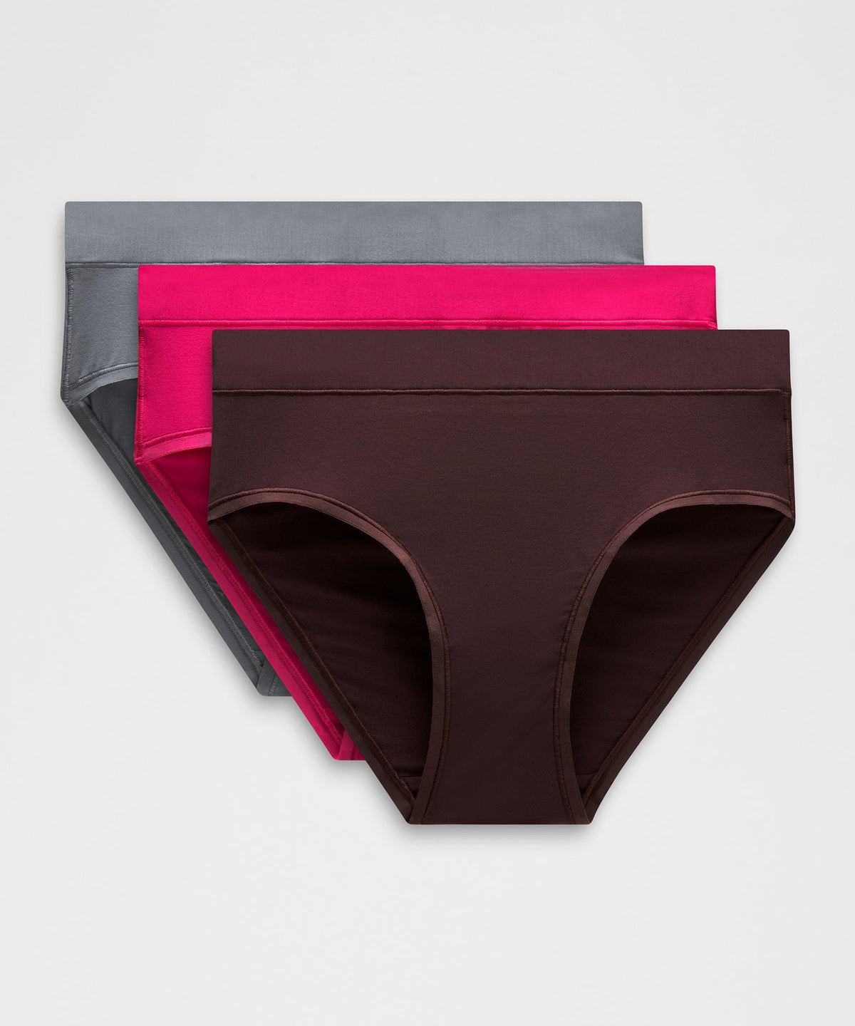 UnderEase High-Rise Bikini Underwear3 Pack