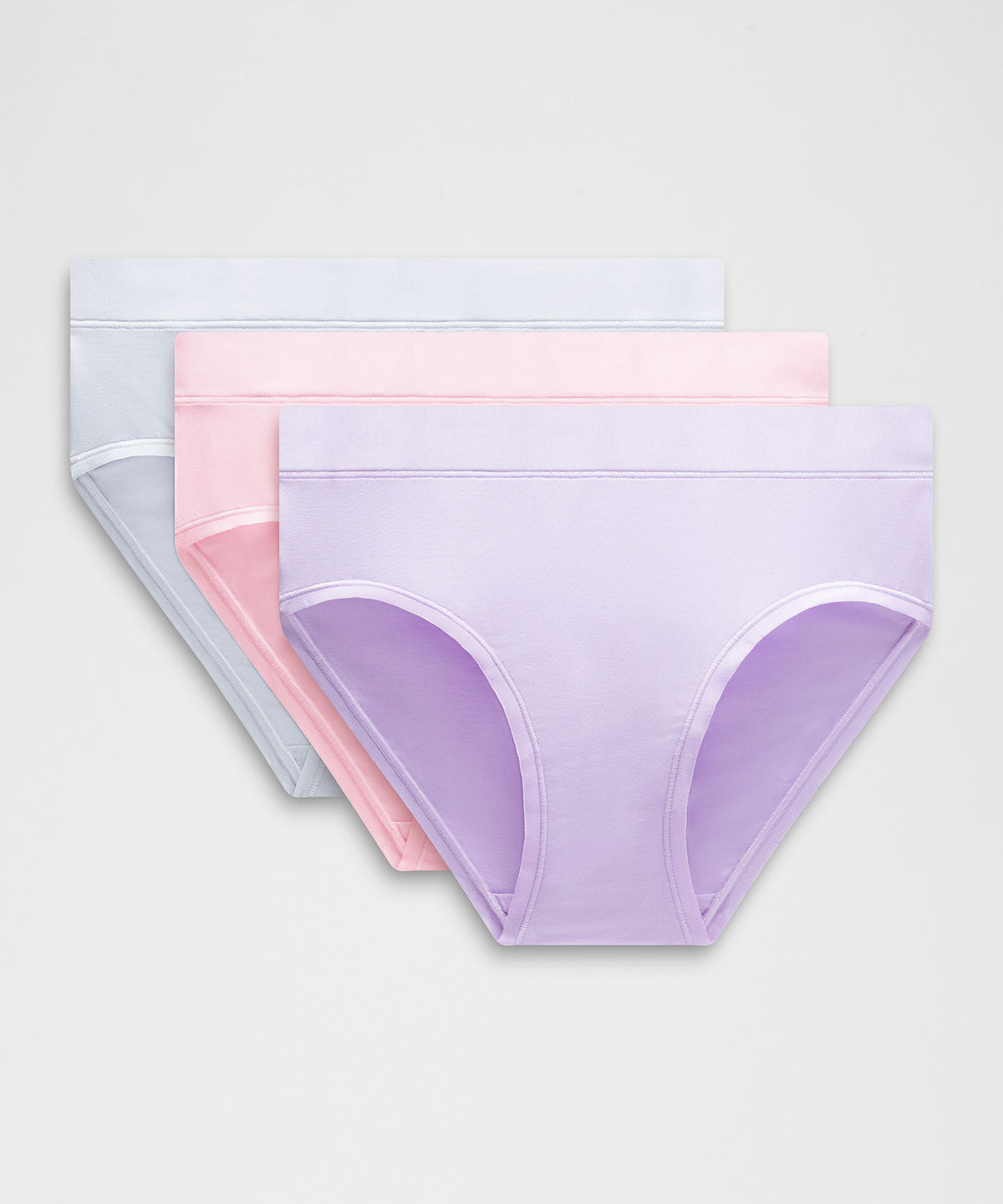 UnderEase High-Rise Bikini Underwear3 Pack