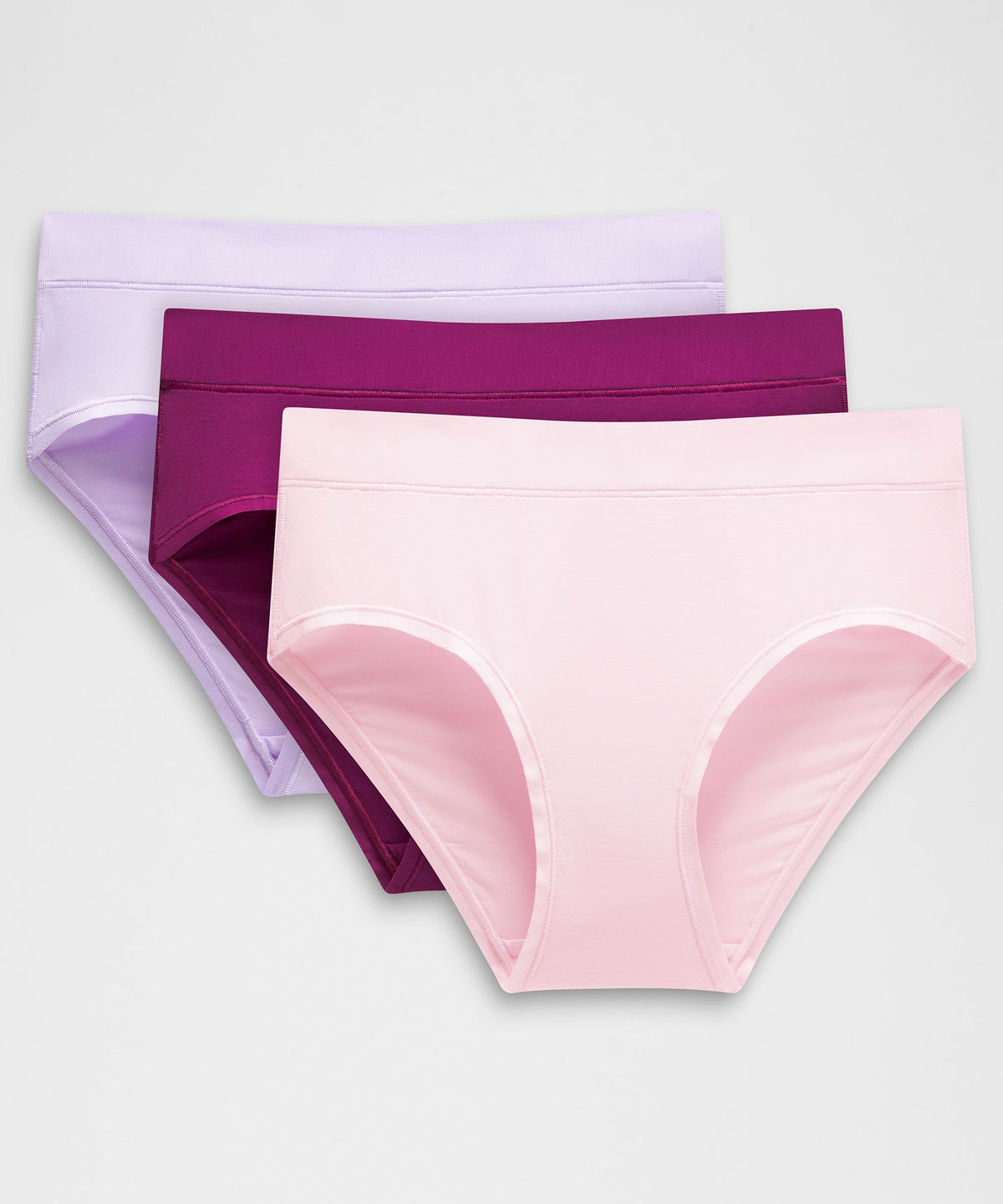 UnderEase High-Rise Bikini Underwear3 Pack