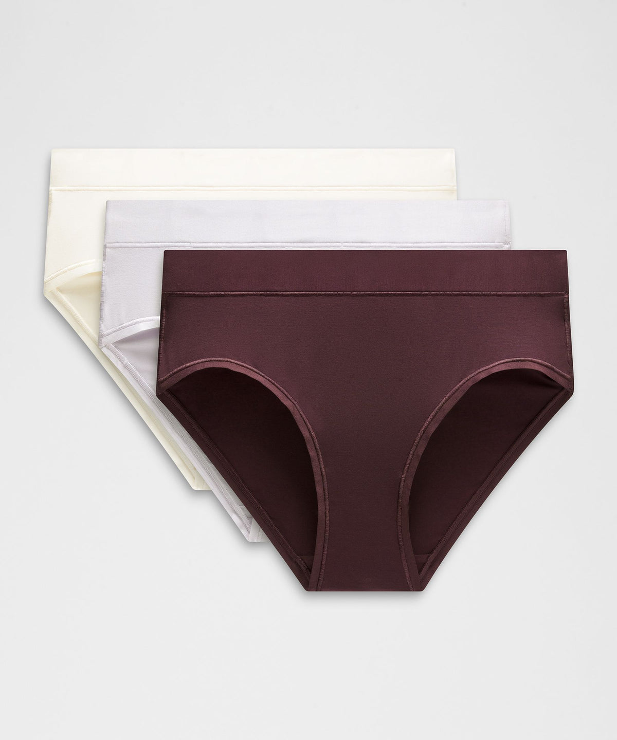 UnderEase High-Rise Bikini Underwear3 Pack