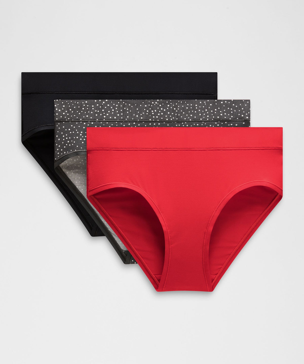 UnderEase High-Rise Bikini Underwear3 Pack