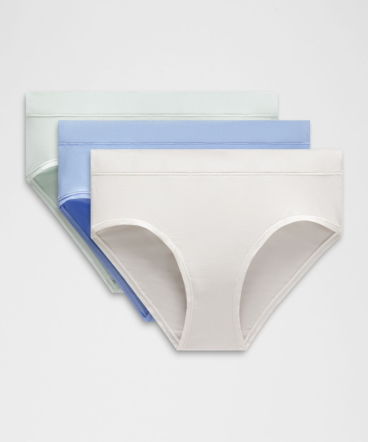 UnderEase High-Rise Bikini Underwear3 Pack