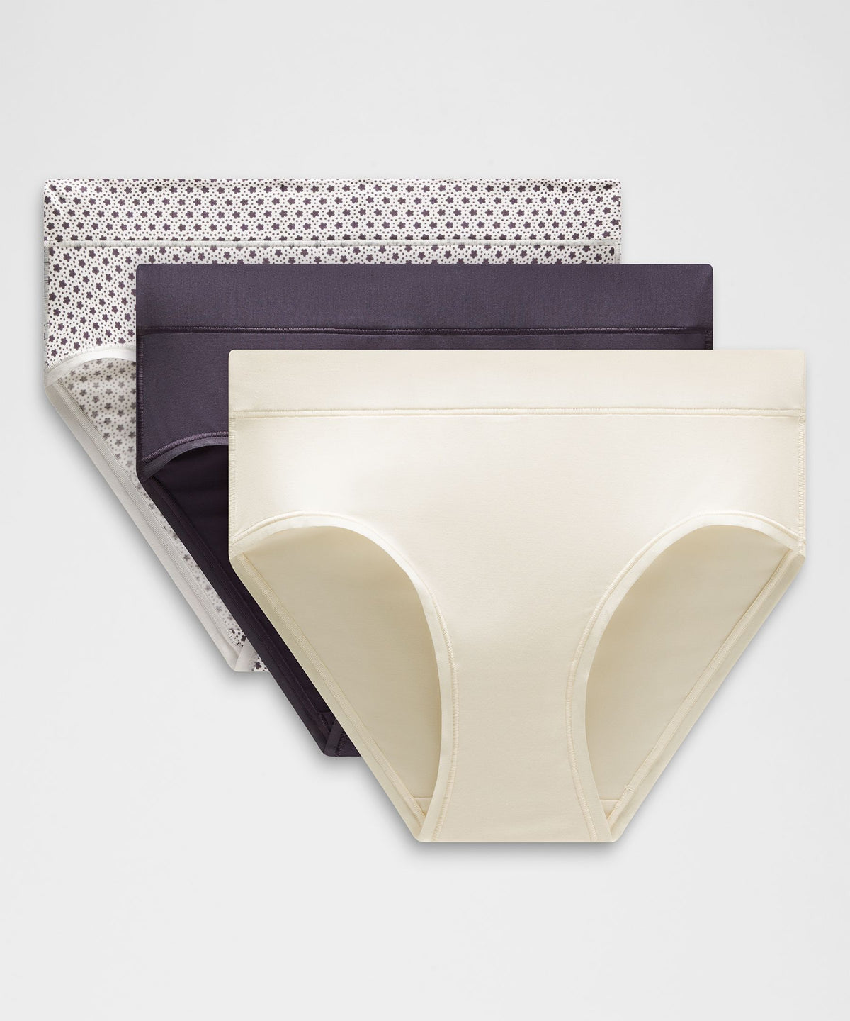 UnderEase High-Rise Bikini Underwear3 Pack