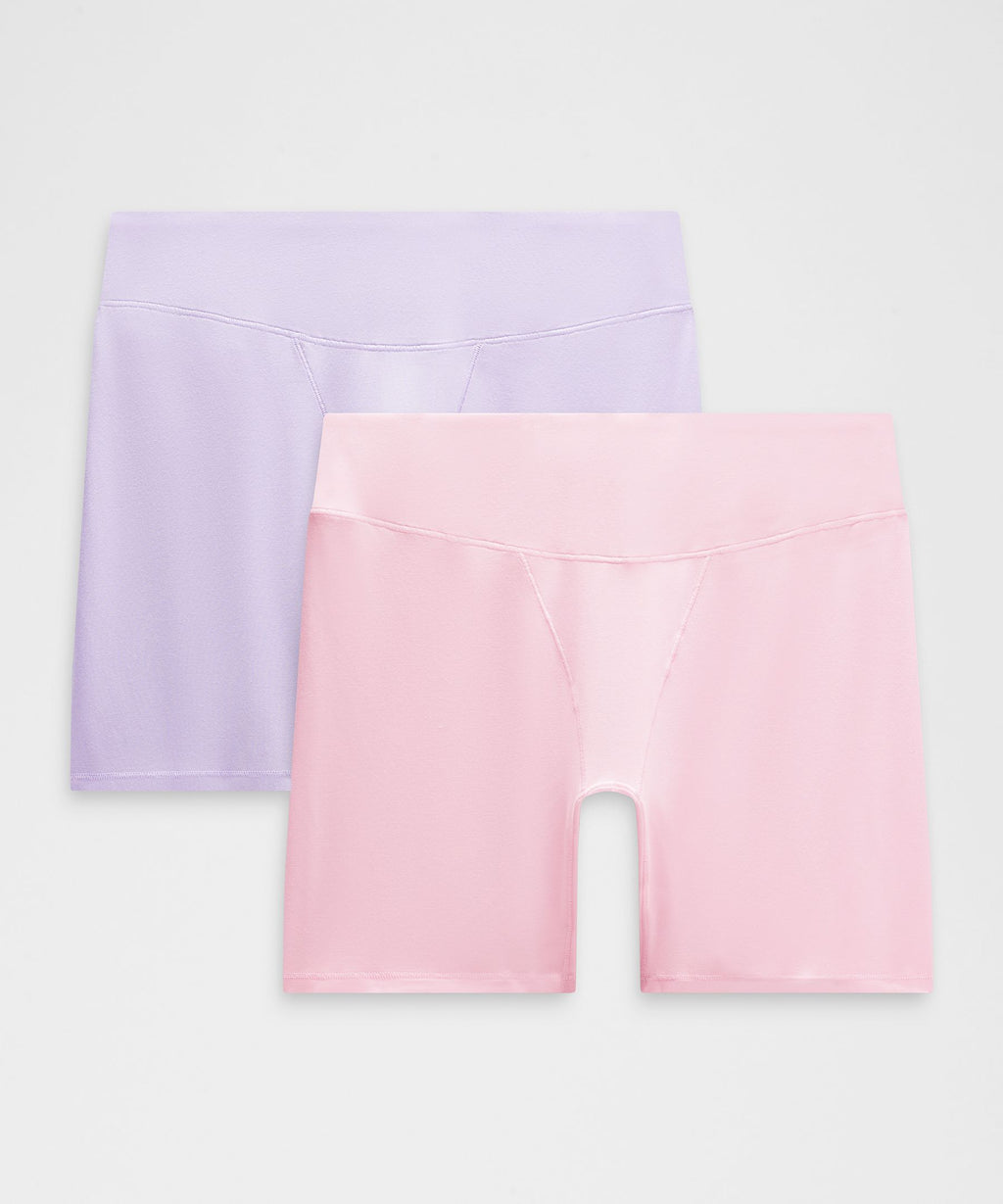 UnderEase Super-High-Rise Shortie Underwear2 Pack
