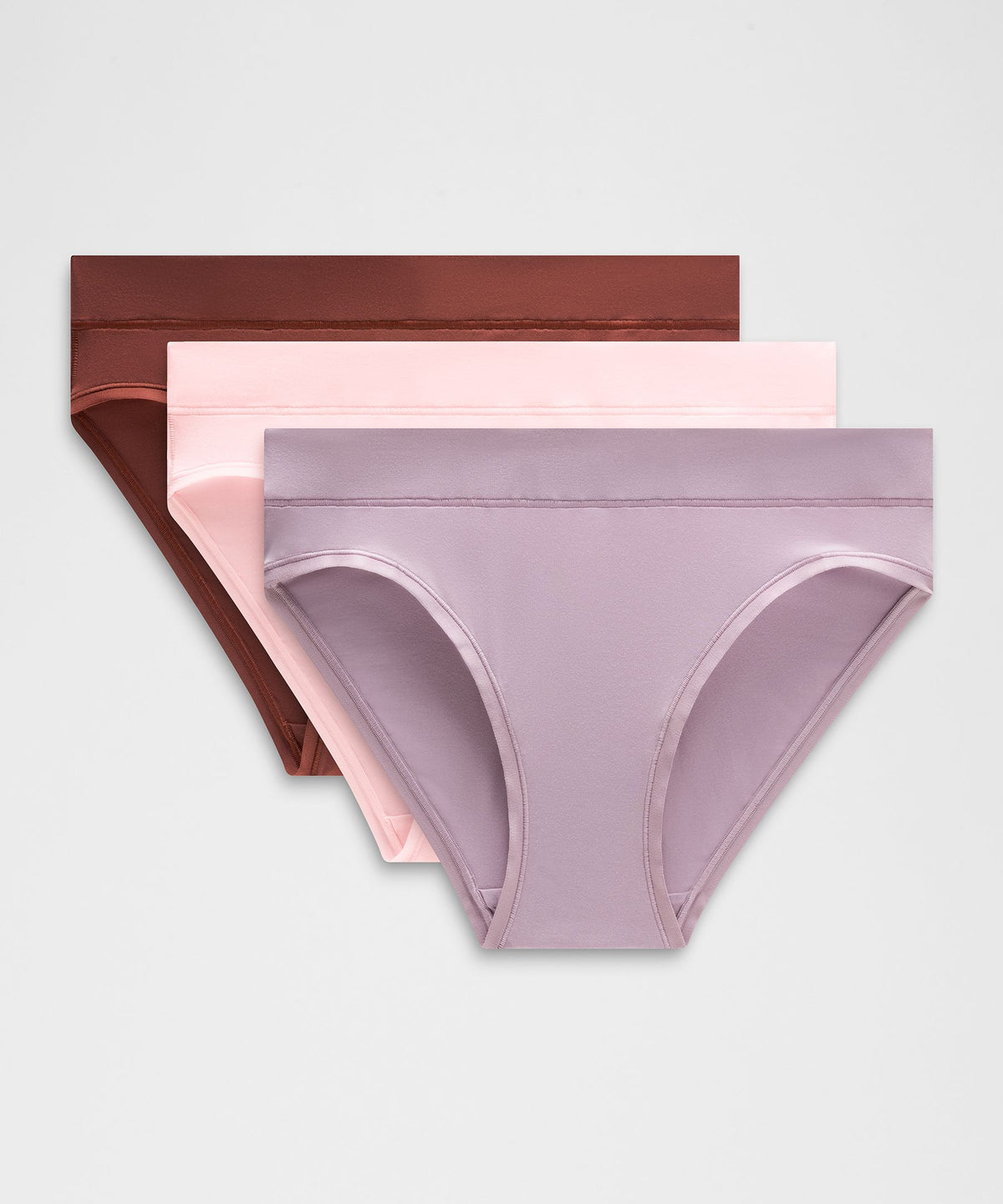 UnderEase Mid-Rise Bikini Underwear3 Pack