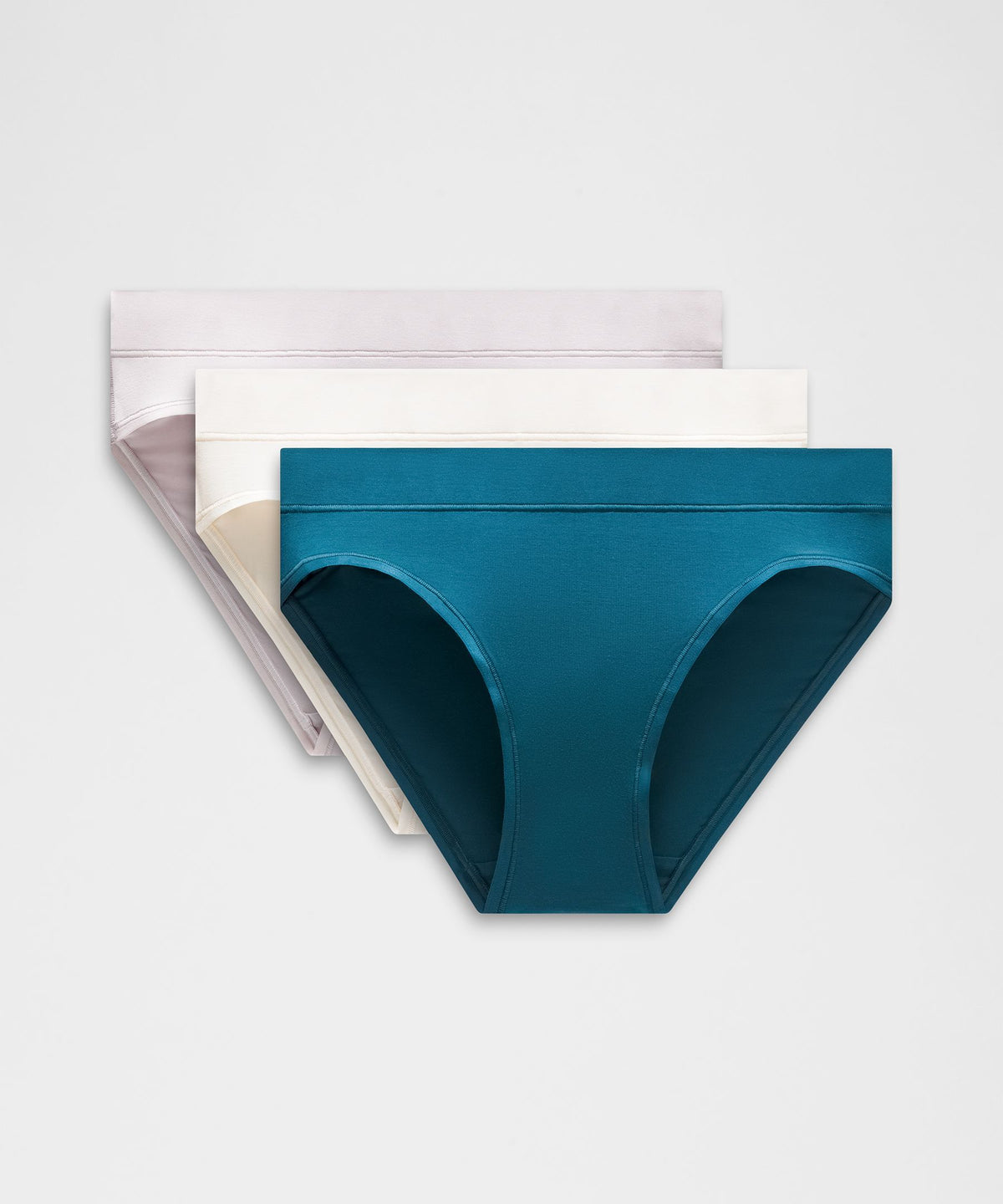 UnderEase Mid-Rise Bikini Underwear3 Pack