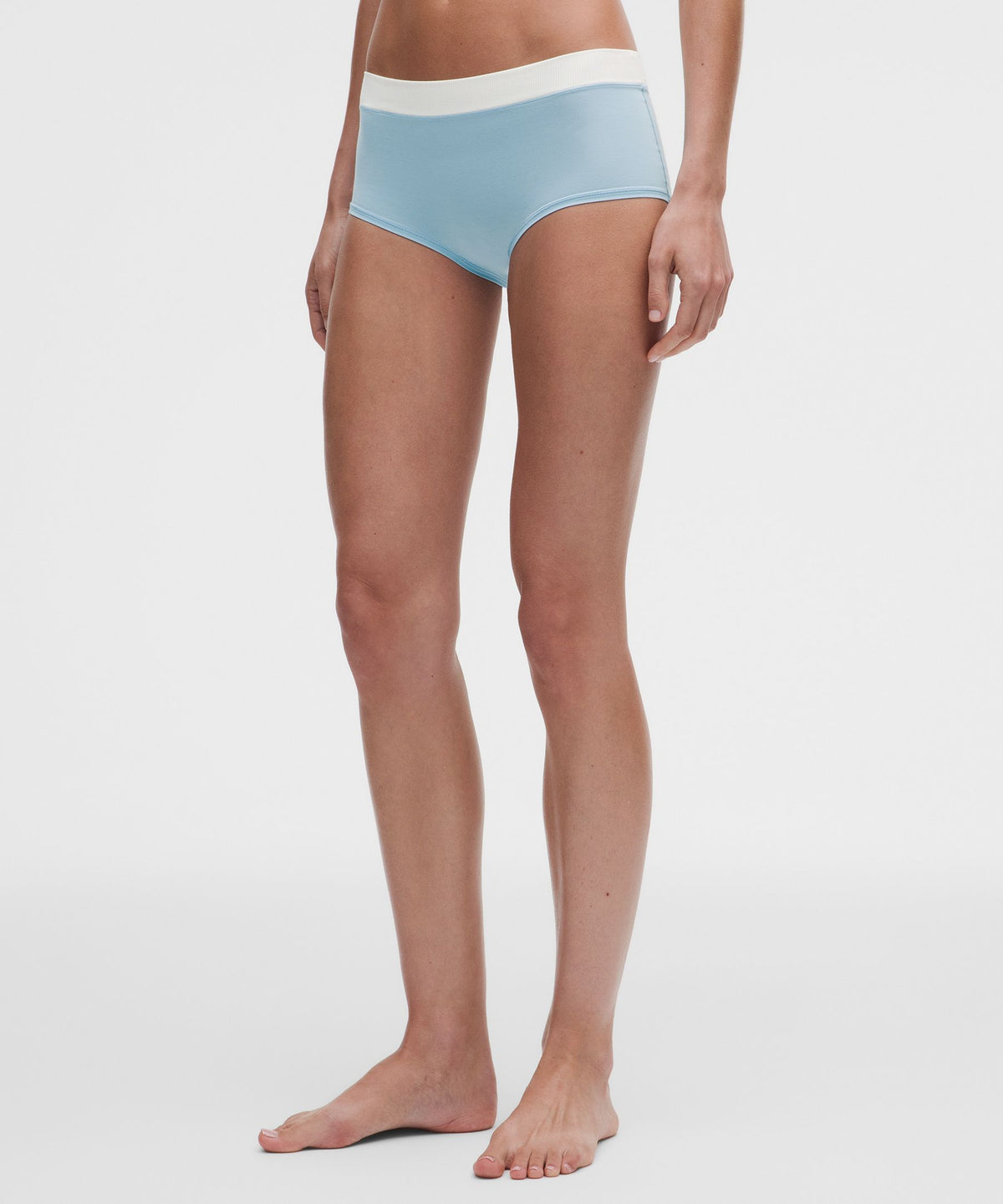 UnderEase Mid-Rise Ruched Boyshort Underwear